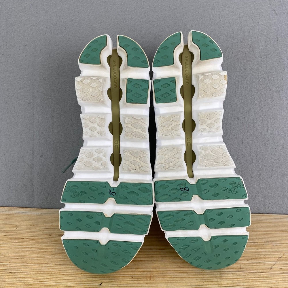 On Mens Cloudswift 3 White Green Running Shoes Sneakers 11.5 - Picture 7 of 10